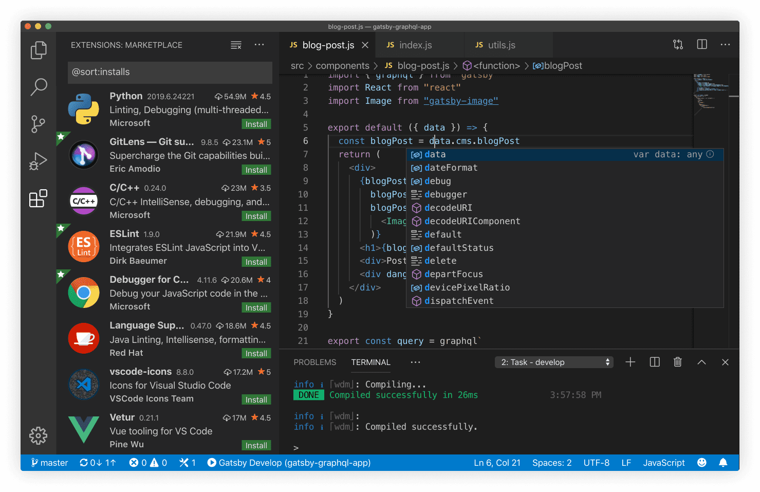 vscode-fanyi